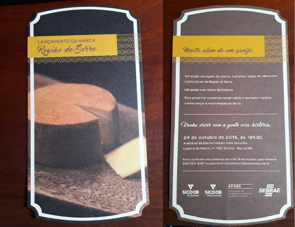 LANÇAMENTO DA MARCA REGIÃO DO SERRO